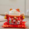 Saving Jar Fine Workmanship Large Capacity Ceramic Japanese Style Lucky Cat Piggy Bank for Home