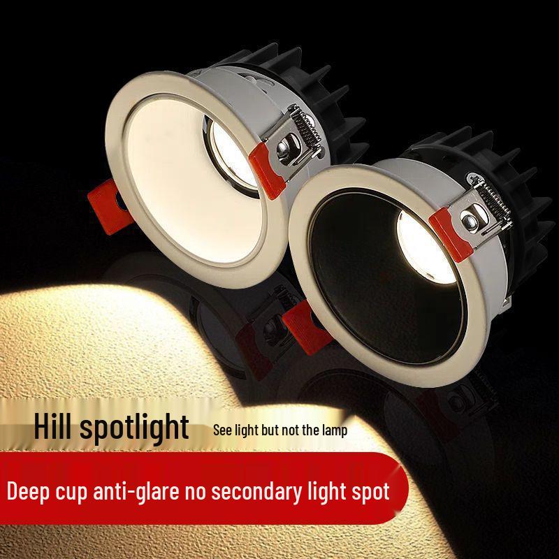 Recessed Anti-Glare LED Spotlight for Home - Wall Washer Downlight Lamp