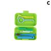 Orthodontic Aligner Tooth Chew Chewies Storage Case Dental Care Kits Invisable Braces Aligners Portable Detachable Toothbrush