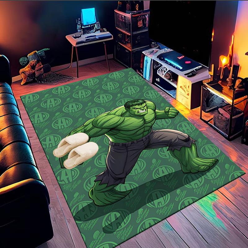 Superhero Power Burst Area Rug Suitable for Indoor And Outdoor,Carpets for Kitchens, Homes, Offices, Living Rooms,Home Decor,Christmas Gift