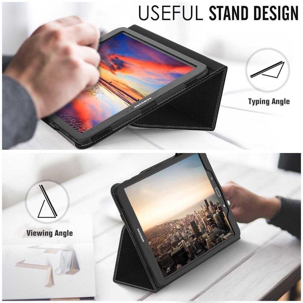 Чехол для Samsung Galaxy Tab S3 9.7 T820 T825, Умная подставка, Флип, Ударопрочный чехол для Samsung Galaxy Tab S3 9.7, Кожаные чехлы