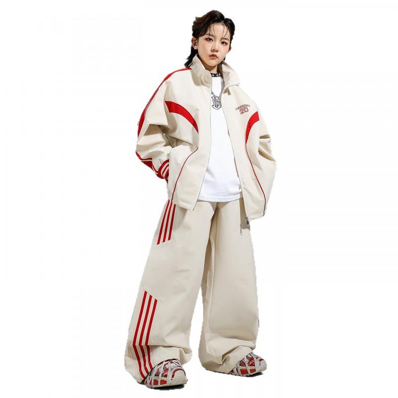 Hip Hop Dance Performance Jacket Kids Loose Street Style Stage Outfit Jazz Drum Show