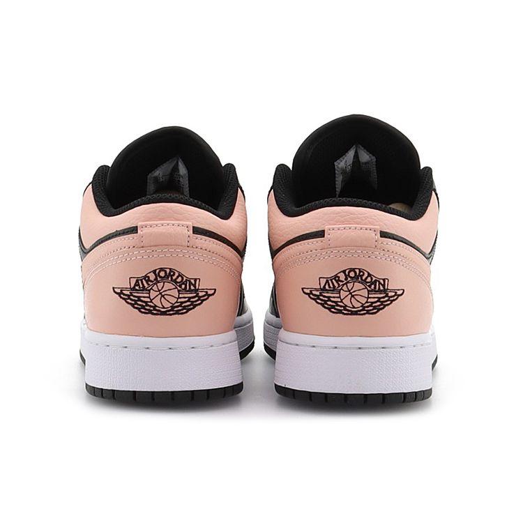 Air Jordan 1 Low GS Crimson Tint Kids Sneakers Pink Black Hyper-Pink 553560-034