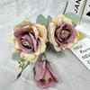No Iptheme Faux Rose Decorative Wall Piece For Wedding Photography Home Styling