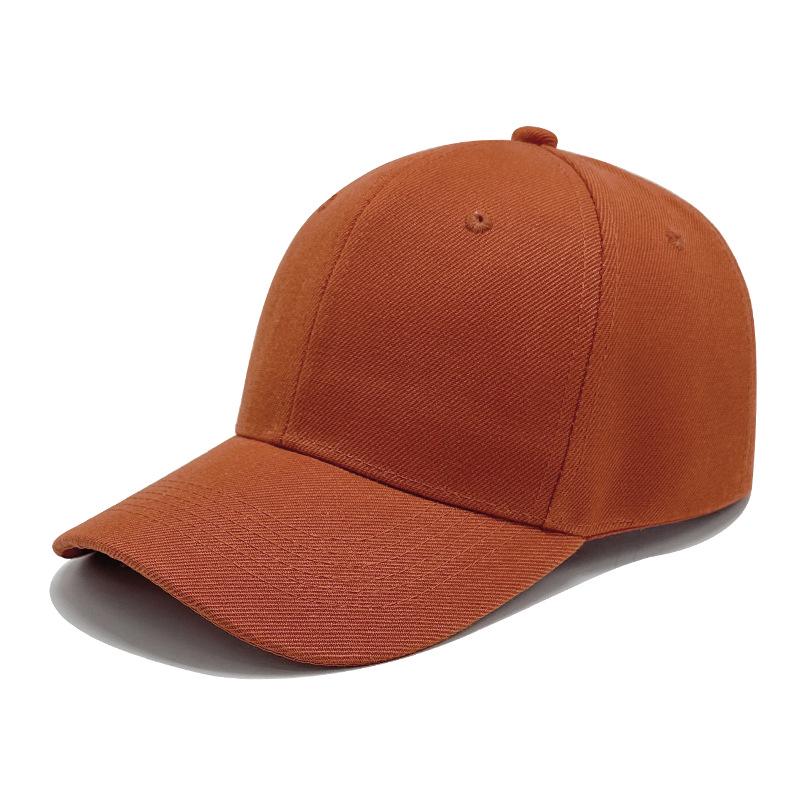 Summer Sun Protection Non-Collapsing Baseball Cap - Acrylic, Minimum Order 50 Pieces