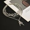 Аксессуары Носить Ожерелье Аксессуары Женские Хэллоуин Череп Палец Хип-хоп Ожерелье