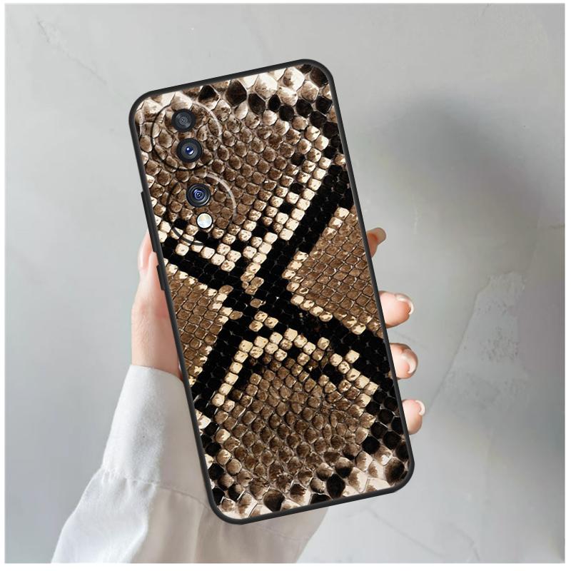 Змеиная Кожа Для Honor Magic 8 7 6 5 Pro Чехол Для Honor 400 200 Lite 90 70 50 X8c X8b X9a X9b X9c X9d Win