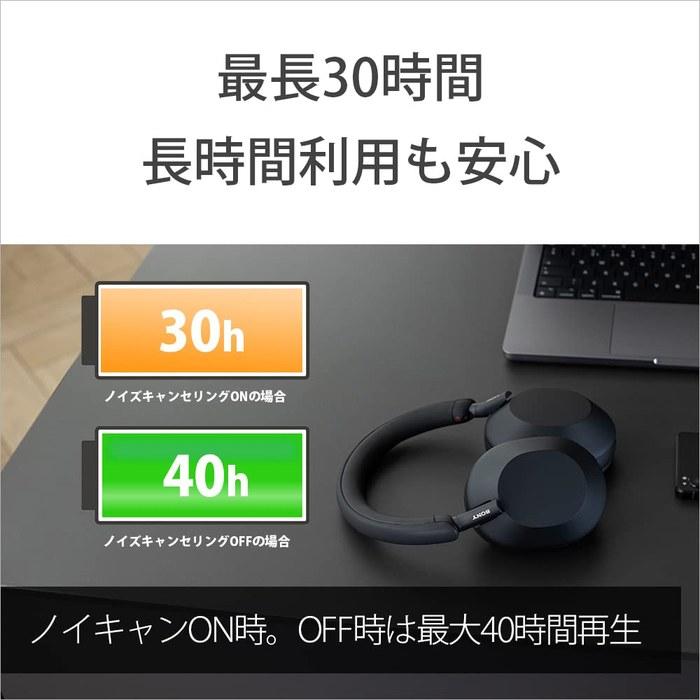 Sony Беспроводные наушники с шумоподавлением WH-1000XM5 (черный)