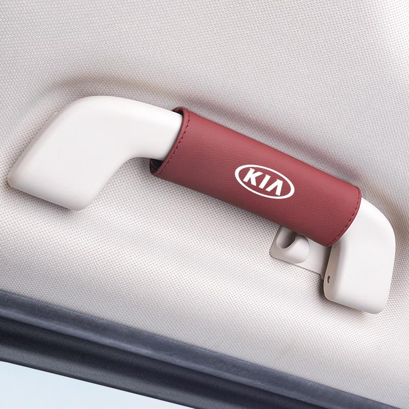BXAOK1 1 шт. Чехол-защита от царапин на ручку крыши из ПУ-кожи Для Kia GT-Line KN Sportage Ceed Rio Picanto Sorento Soul Cerato Venga