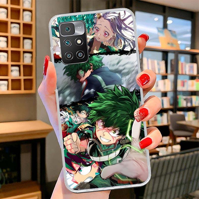 Чехол для телефона My Hero Izuku Deku для Xiaomi Poco F7 Ultra X7 X6 X5 Pro M7 Redmi 15C 15 13C 13 12C 12 10C 10 9A 9C 9T 9