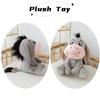 Cute Grey Plush Donkey Toy For Kids Soft And Cuddly Stuffed Animal Doll, Perfect Gift For Children