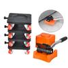 Furniture Lift Mover Tool Set 500kg Load-capacity Easy To Install Appliance Slider Heightening Pad Furniture
