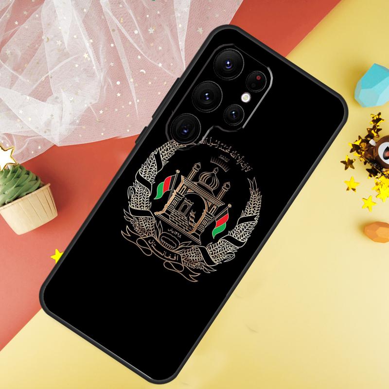 Афганский Афганистан Флаг Баннер Чехол для Телефона Для Samsung Galaxy S25 S26 Ultra S21 S20 S22 S23 Ultra S10 Plus S24 FE Чехол