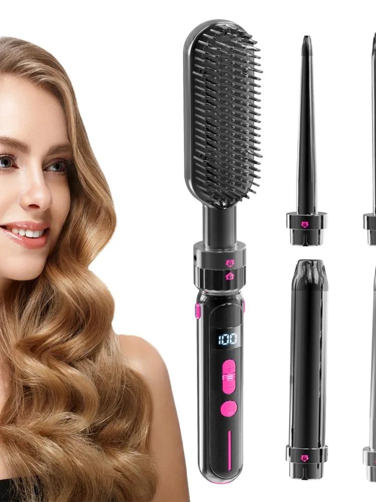 2 In 1 Professional Hair Curling Iron Hair Straightener And Curler Twist Straightening Curling Iron Wave Waver Styling Tools