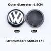 For VW 56/60/65/70/76mm 4PCS Car Wheel Hub Cap Badge TFBC-Y207 for VW Jetta MK5 Golf Passat Santana Beetle CC Wheel Center Caps ES1