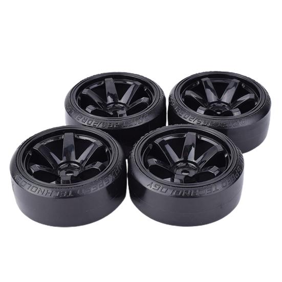 4 шт. Яркие цветные легкие хорошие высокопрочные 1/10 автомобильные шины с дистанционным управлением запасные части игрушечные шины для автомобиля