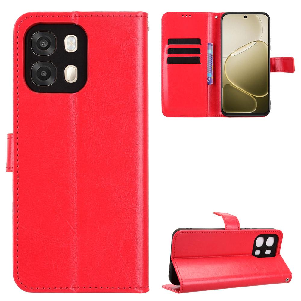 Flip Cover For OPPO A6 / OPPO A6S Leather Case [Flip Vintage Leather] Shockproof Durable Retro Phone Case