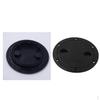 3 Pieces Marine Boat RV Black 4 Inch Hatch Cover Back-out Deck Plate