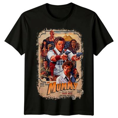 Мумия (1999) Футболка в стиле ретро 80-х, вдохновленная кинопостерами.