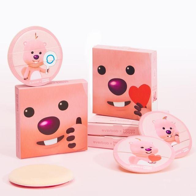 Everbab - Набор пушистых пуховок Loopy Limited Edition