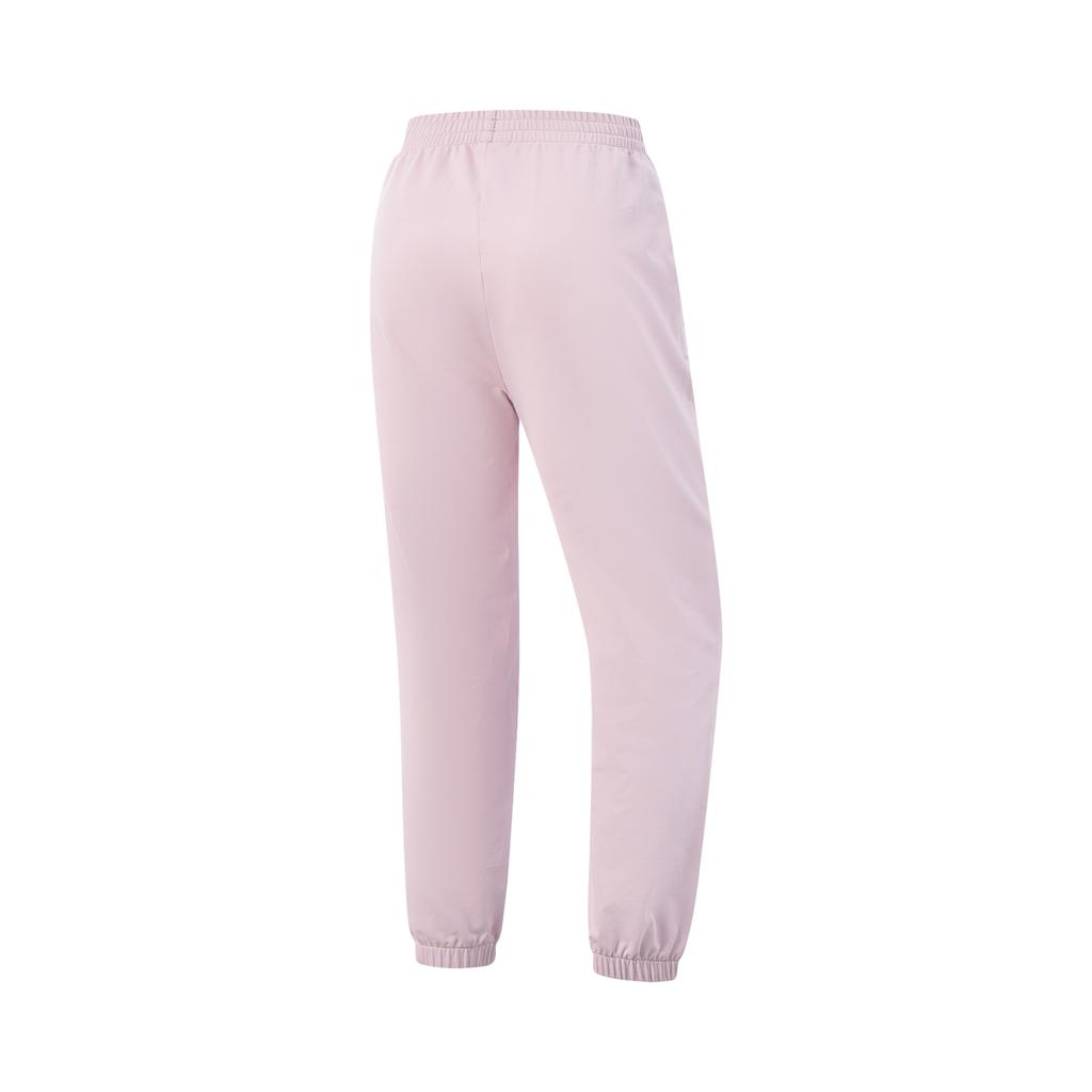 Серия фитнеса Li Ning Однотонные со средней посадкой Ледяной шелк Быстросохнущие Прохладные Удобные Дышащие Универсальные Зауженные Трикотажные Спортивные Брюки AKLV728-2