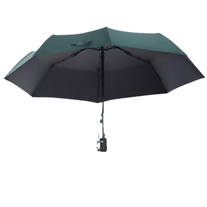 Зонт солнцезащитный, защита от ультрафиолета, складной зонт от дождя и дождя, тройной зонт, дождевик, студенческий зонт с защитой от ультрафиолета