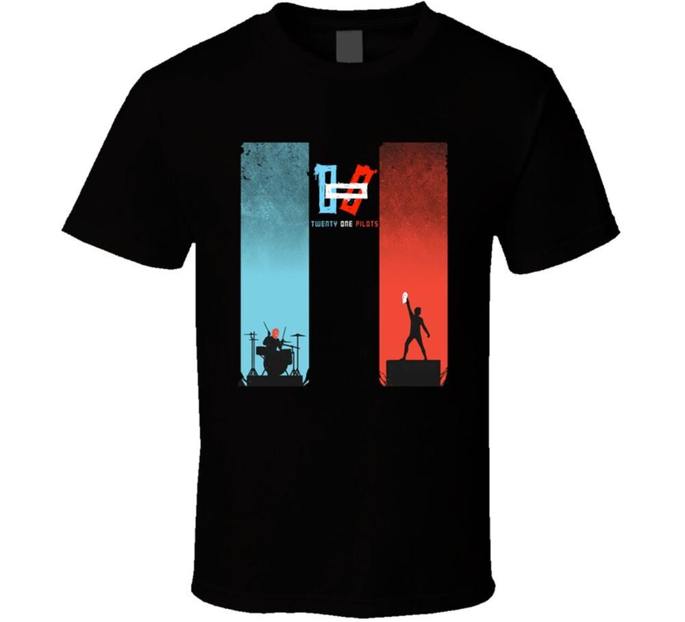 21 Pilots Tyler Josh Black Unisex T-Shirt
