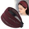Non Slip For Girls Headwear Wide Side Korean Head Wrap Women Hair Hoop Headband Lace Hairbands