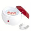 Automatic Denture Cleaning Case, Portable Retainer Cleaner Case, Denture Case With Filter, Effortlessly Clean And Protect Dentures, Braces,