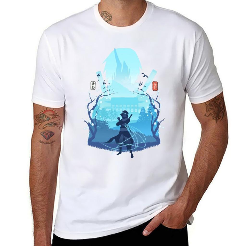 Slime Datta Ken Silhouette Tshirt Basic Simple Design Short Sleeve Shirt