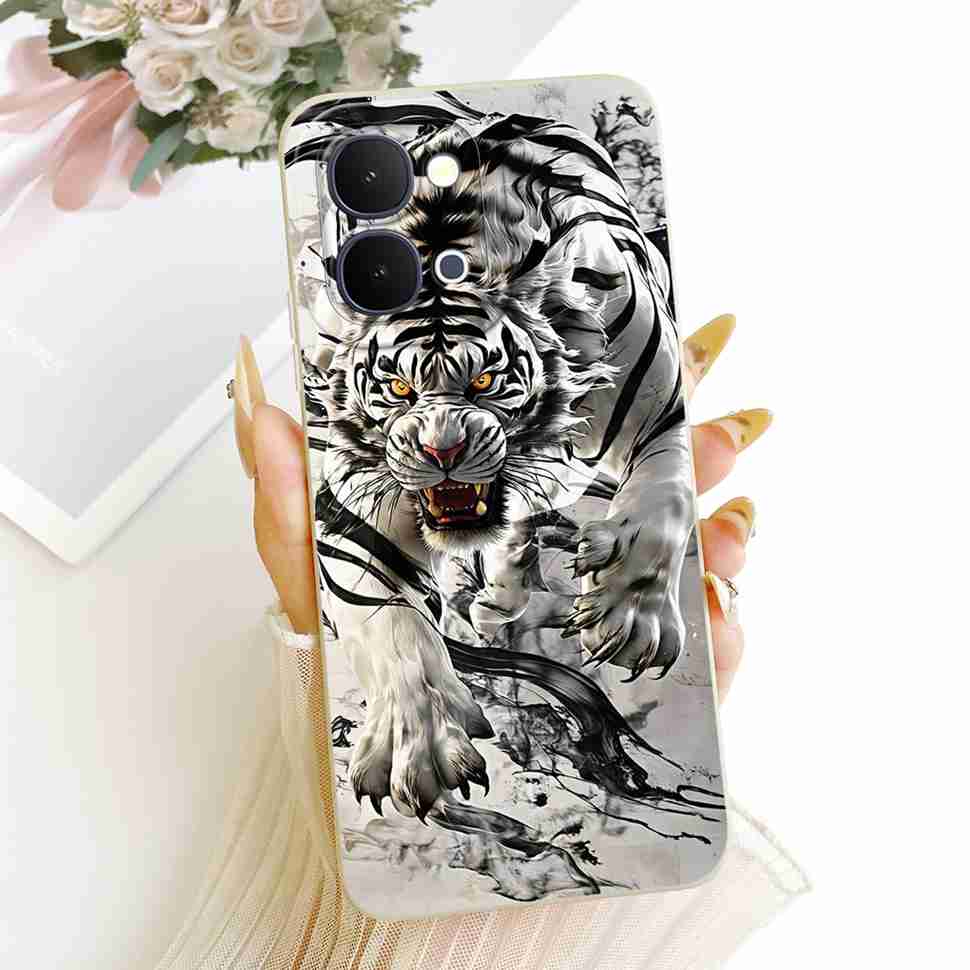 Чехол для vivo Y31d 4G V2543 Модный Мультяшный Рисунок Силиконовый Полная Защита Задняя Крышка Для Vivo Y 31d Y31D 4G Бампер Оболочка