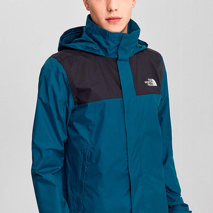 THE NORTH FACE Waterproof, Windproof, And Breathable Windbreaker Jacket Men's Blue NF0A4UAU-Y01