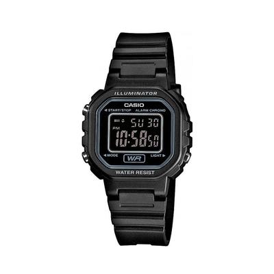 Casio Цифровые часы Chipkashi Cheap Casio Girls Kids Full Black Inverted LCD Overseas Model LA-20WH-1B Womens [Товар]