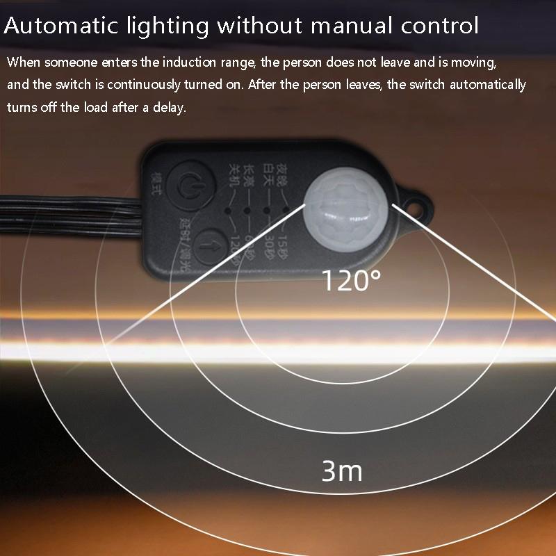 Dc 5V-24V Usb Dc Body инфракрасный PIR датчик движения переключатель датчика движения человека детектор переключатель для светодиодной ленты 6V-24V