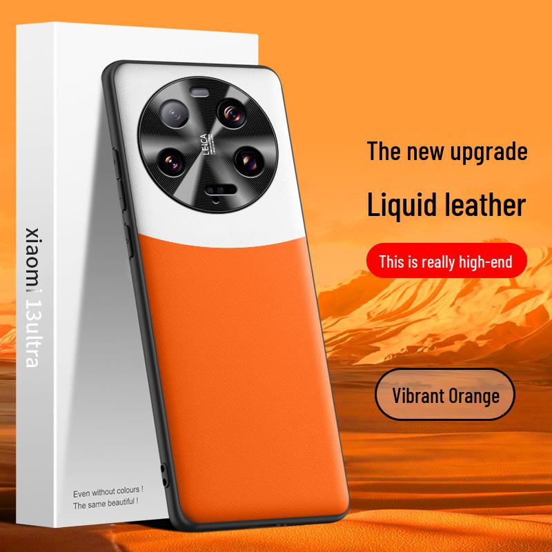 Защитный чехол из жидкой кожи для Xiaomi 13Ultra - дизайн против падения, цельная доставка