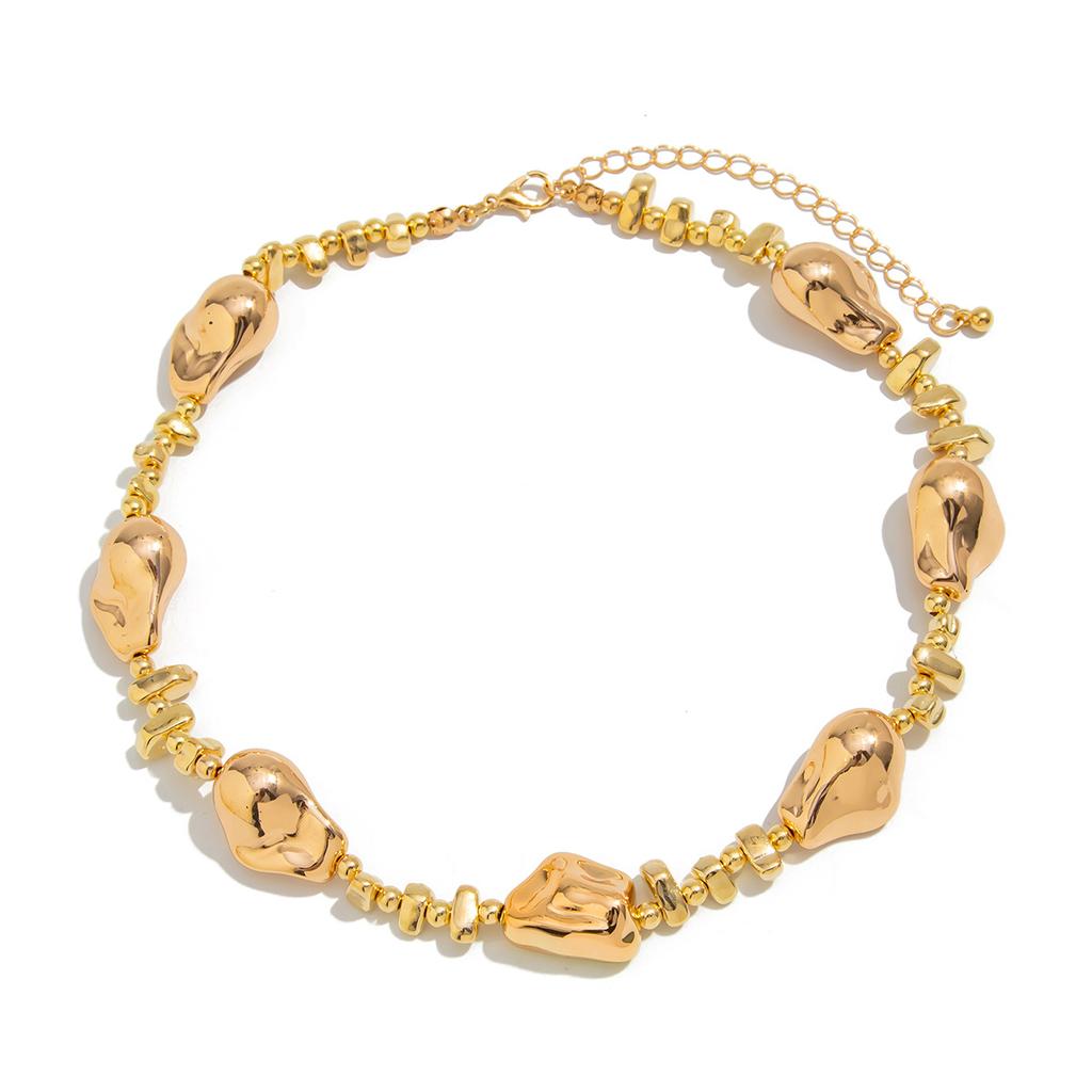 Irregular Beaded Choker Collar Collarbone Chain Female, Simple Ins Star Cross Fringed Collar