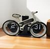 European Style Retro Flip Page Clock - Automatic Table Ornament for Living Room