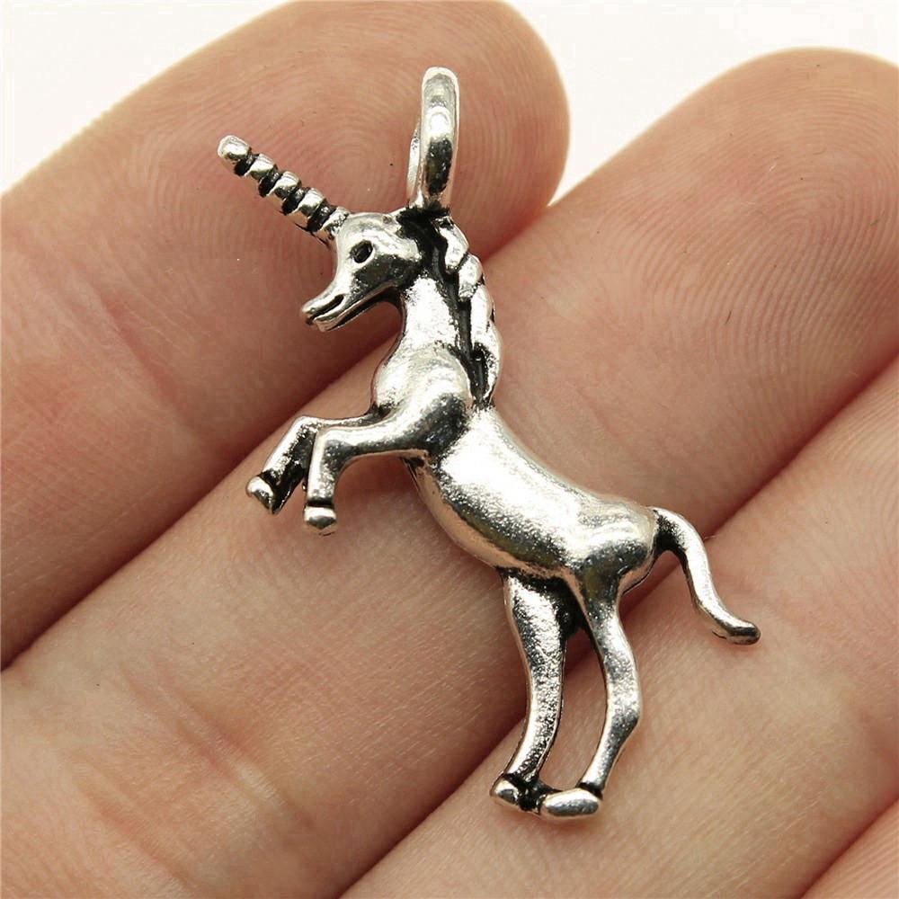 Unicorn Charms Pendant Ladies' Jewelry Bulk Vintage Decorations