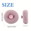 Exfoliating Shower Brush with Suction Cup - Massage Bath Ball Sponge, Wall-Mounted Loofah for Men and Women, Random Color
