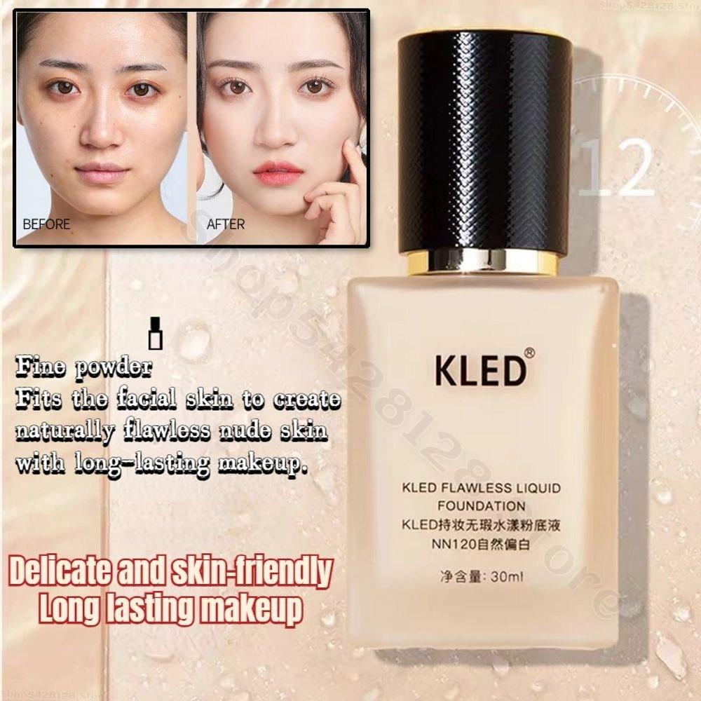 Kled Oil Control Concealer Foundation Легкая, нелипкая тональная основа для поддержания макияжа для смешанной и жирной кожи, 1 штука, 01 NN120 Натуральное тепло
