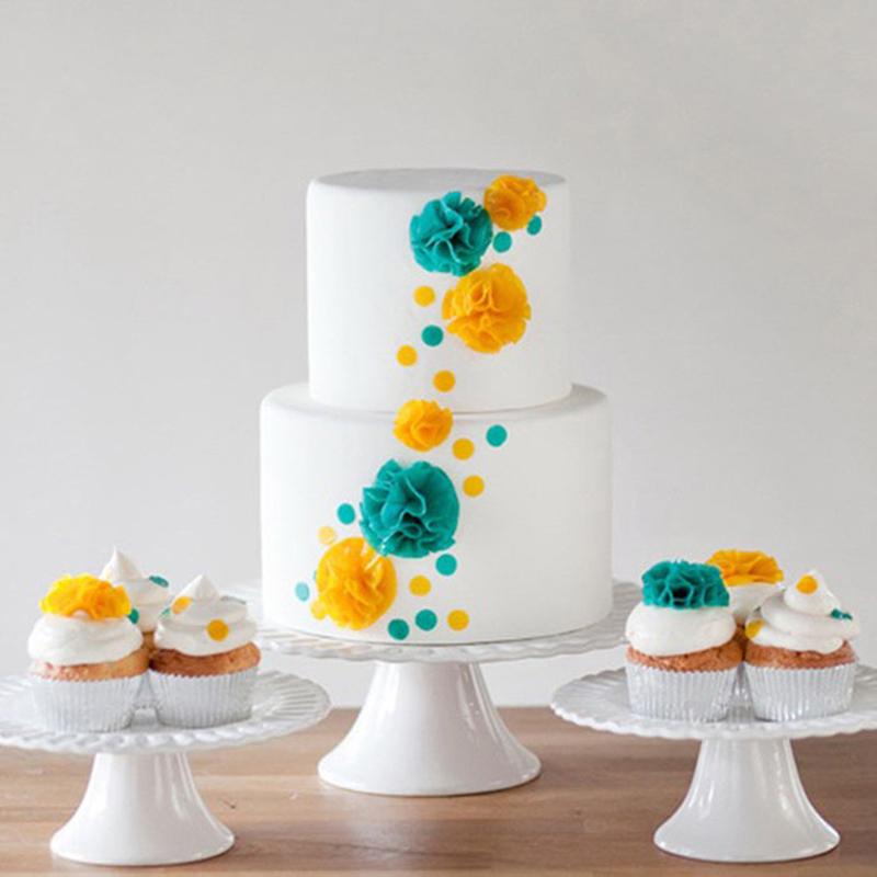 5Pcs Diy Round Polymer Clay Cutter Molds Pottery Ceramic Cutting Mould Tool