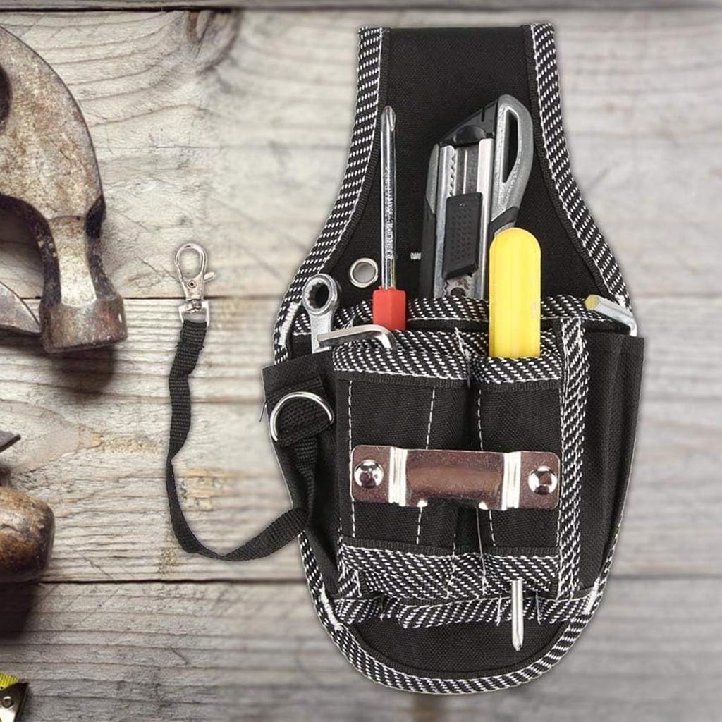 Поясной ремень для инструментов EsiFare Сумка для инструментов с маленьким гвоздем Поясной инструмент для мелких предметов Сумка для электриков, Подсумок, Держатель, Карман, Подсумок, Органайзер,