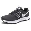 Nike Кроссовки женские Run Swift 1 повседневные удобные тканевые амортизирующие нескользящие с низким верхом для тренировок и бега серые черные 909006-001