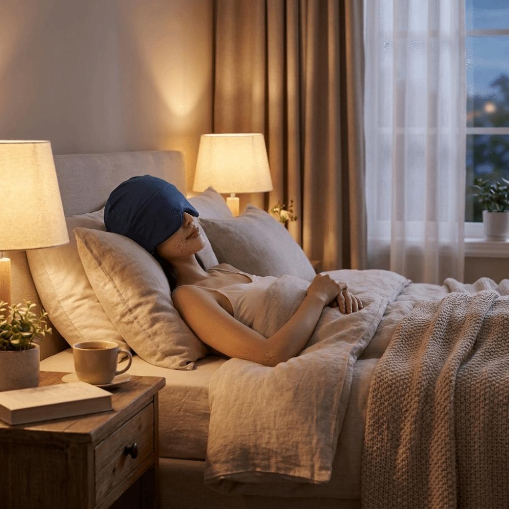 Air Conditioning Microgravity Deep Sleep Cap Light Blocking Blackout Sleep Mask Sleep Eye Mask Nap