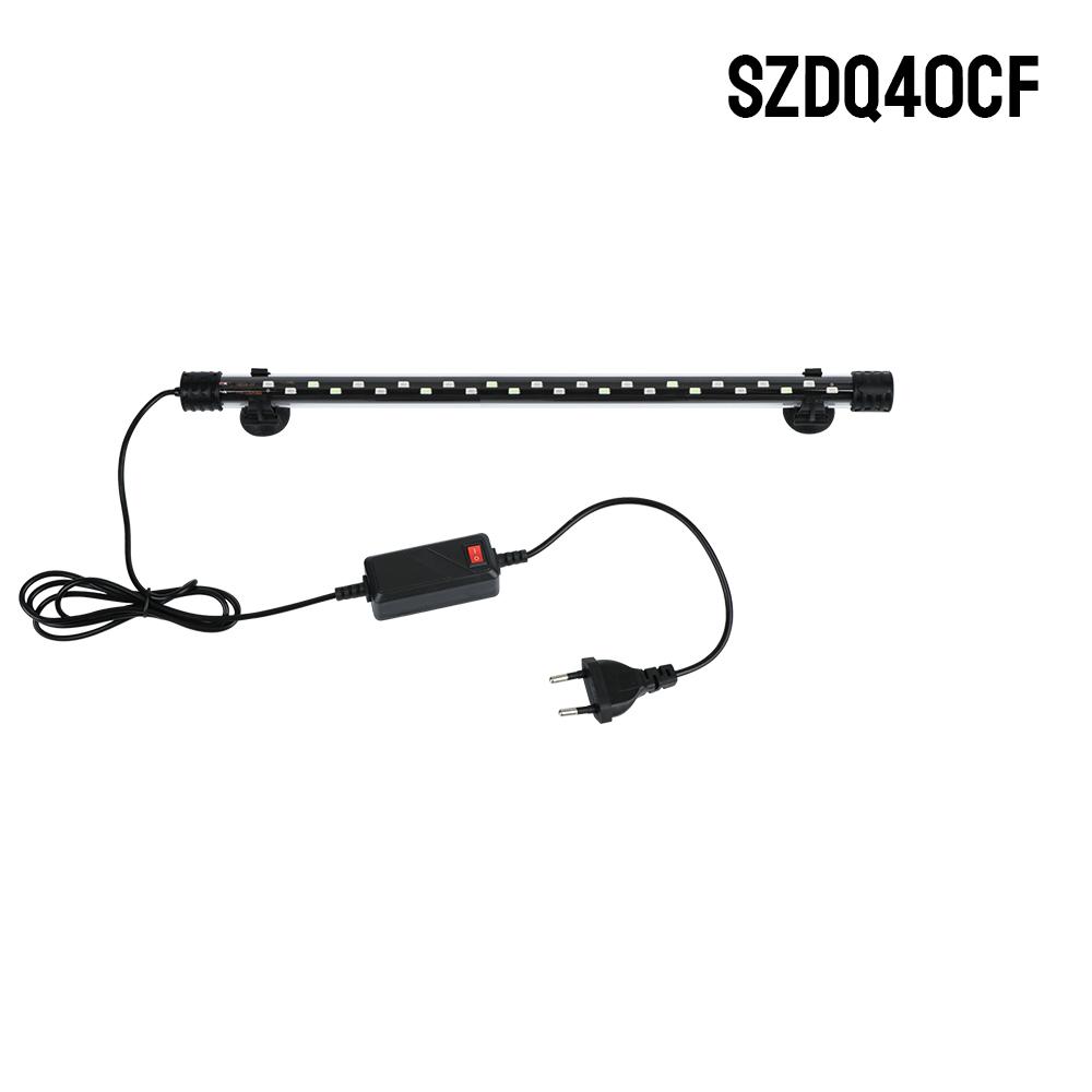 Водные воздушные пузырьковые светильники с европейской вилкой для аквариума, погружная лампа 28/38/48 см, RGB-светильник для аквариума, подводный светильник переменного тока 90~260 В