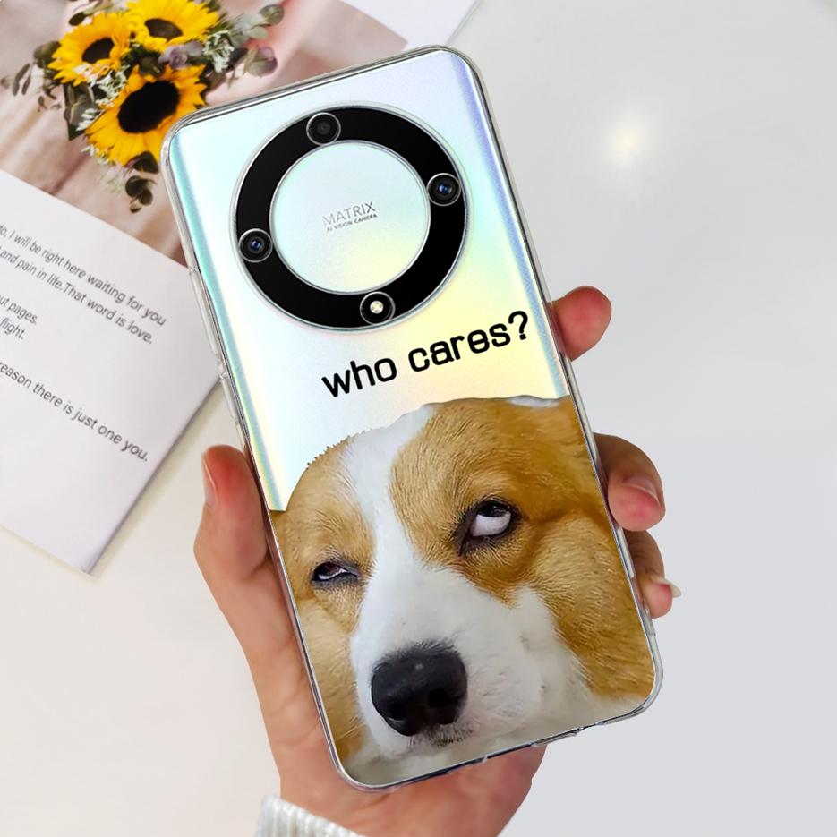 Чехол для Honor X9b Magic6 Lite Популярный Роскошный Расписной Чехол Мягкий Силиконовый Чехол для Телефона Для Honor Magic 6 Lite HonorX9b Fundas Capa