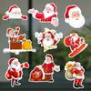 Merry Christmas Self-adhesive Decal Car Sticker Waterproof Auto Decors