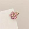 4Pcs Mini Rhinestones Flower Hair Claw Clips Non Slip Grip For Thick Hair Strong Hold Hair Jaw Clip Hair Accessories