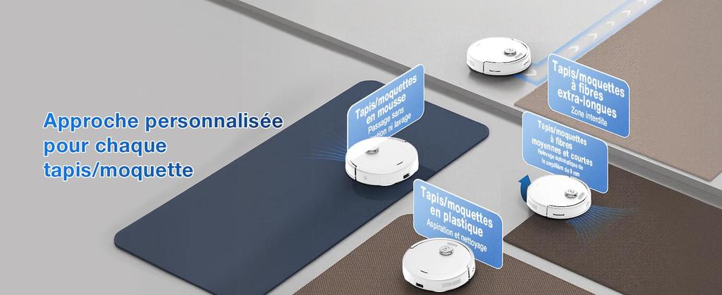 ECOVACS Deebot T30C Omni Gen2, Robot Vacuum Cleaner with Wiping Function, 25,000 Pa, OZMO Turbo 2.0 Mop System, ZeroTangle 3.0 Anti-Tangle