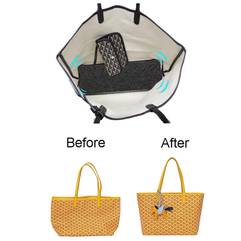 Формирователь из войлока EverToner Подходит для Goyard ANJOU PM & SAINT LOUIS PM & ISABELLE Формирователь дна из войлока Держатель-формирователь для роскошных сумок